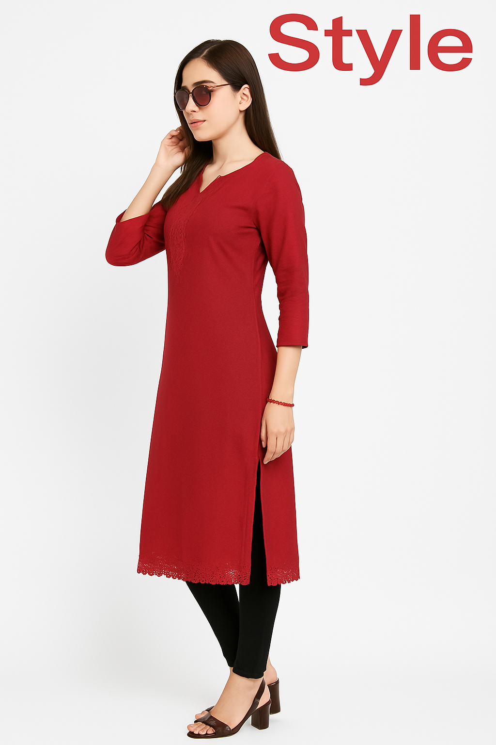 “Soft Cotton Floral Kurti – Light & Stylish Daily Wear”